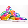 Folieballon Yummy Gummy Rainbow Cijfer 0 - 86 cm